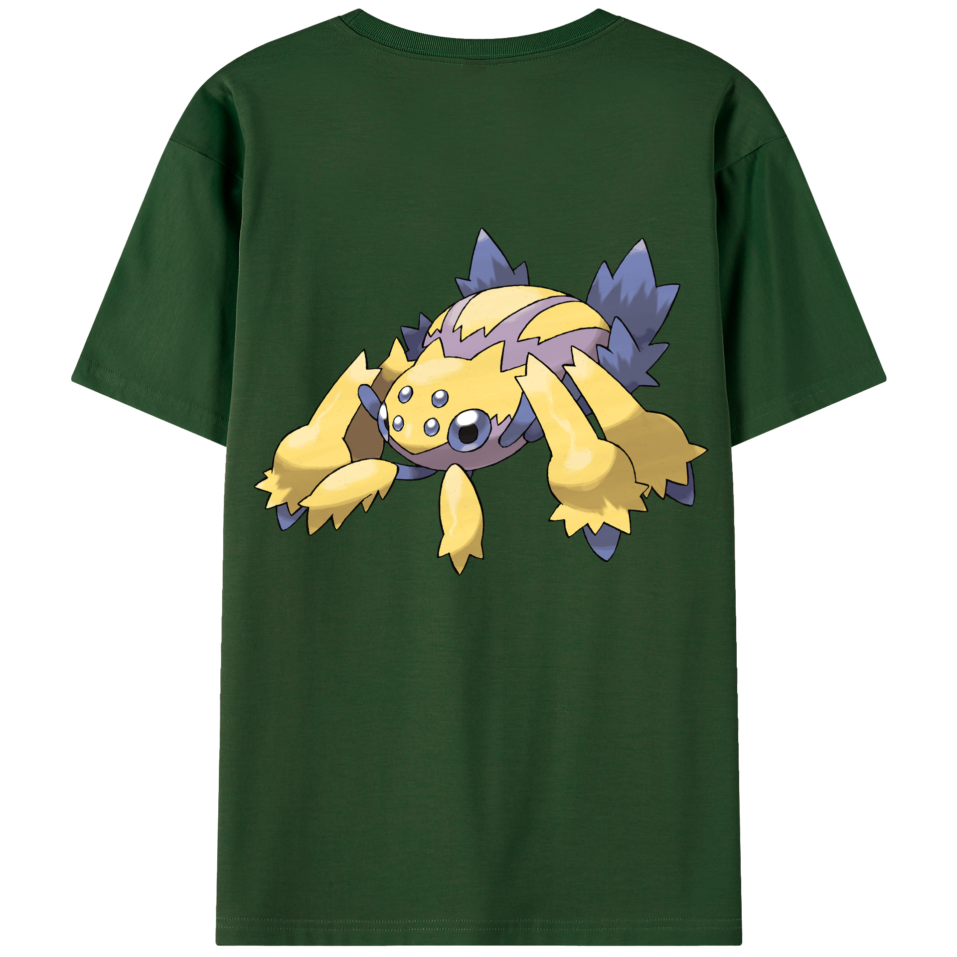 （画像用） ポケットモンスター Pokémon 綿100％半袖Tシャツ（背面プリント）